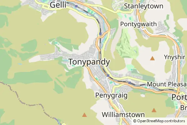 Karte Tonypandy