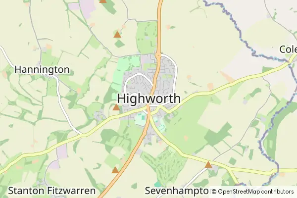 Karte Highworth