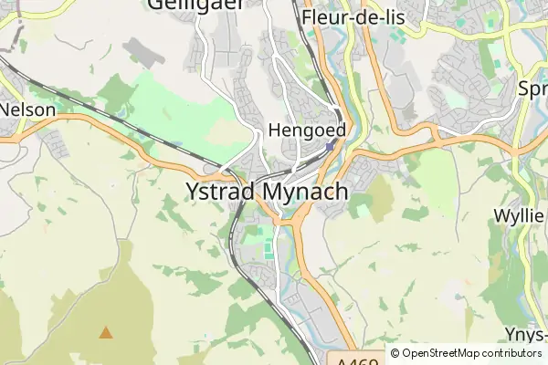 Karte Ystrad Mynach