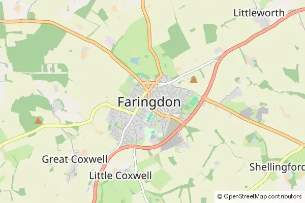 Karte Faringdon