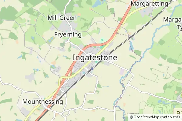 Karte Ingatestone