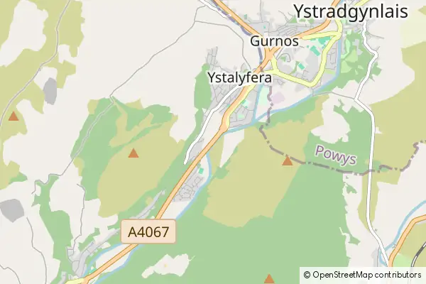 Karte Ystalyfera