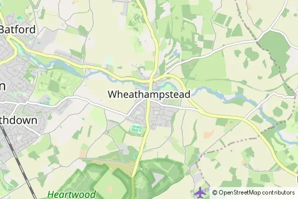 Karte Wheathampstead