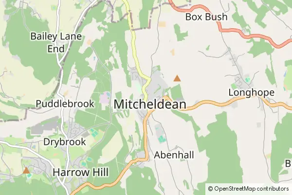 Karte Mitcheldean