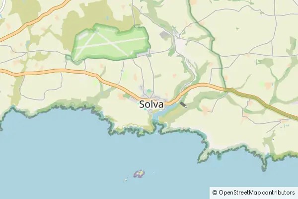 Karte Solva