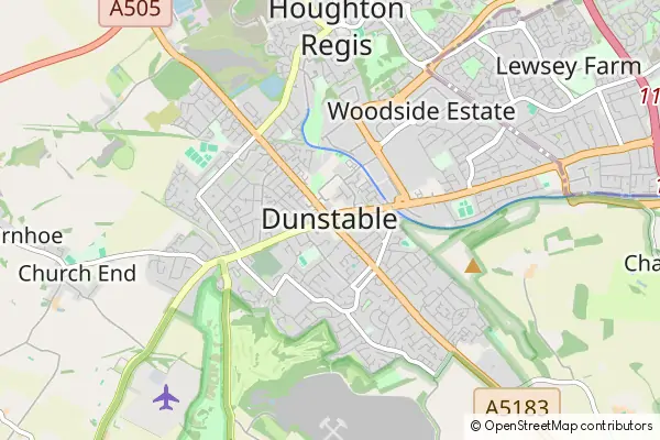 Karte Dunstable