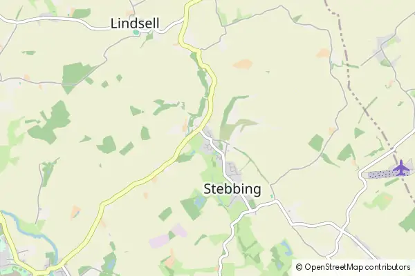 Karte Stebbing