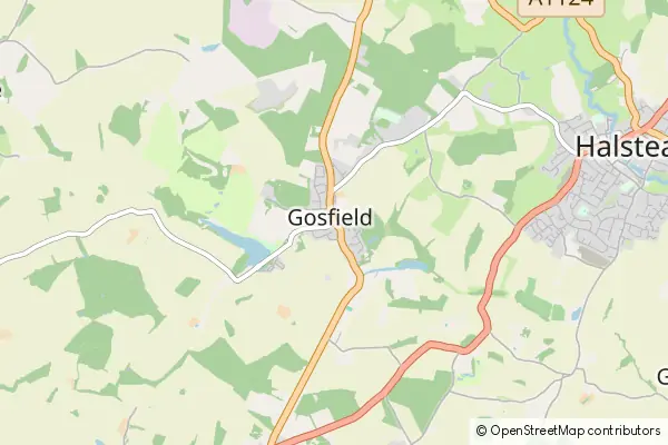 Karte Gosfield