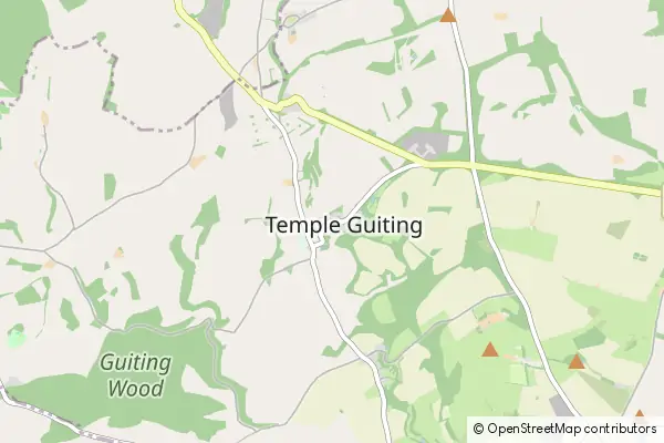 Karte Temple Guiting