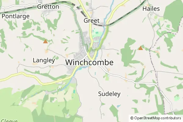 Karte Winchcombe