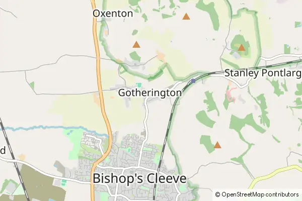 Karte Gotherington
