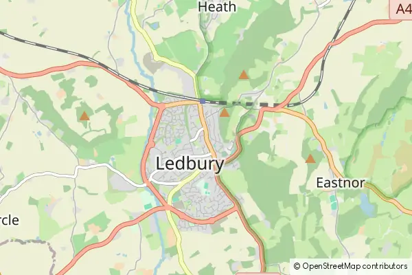 Karte Ledbury