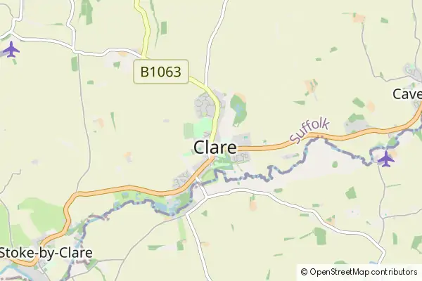 Karte Clare