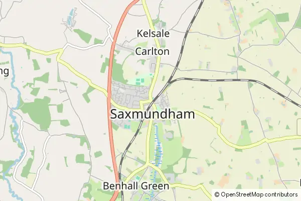 Karte Saxmundham