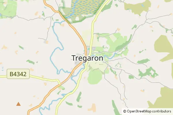 Karte Tregaron