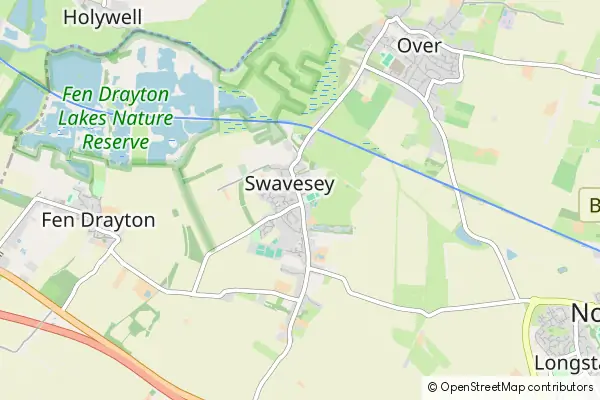 Karte Swavesey