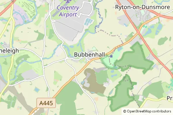 Karte Bubbenhall