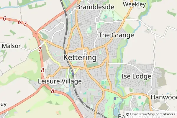 Karte Kettering