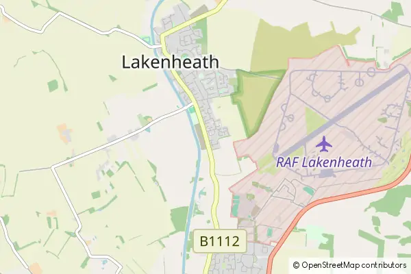 Karte Lakenheath