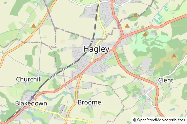 Karte Hagley