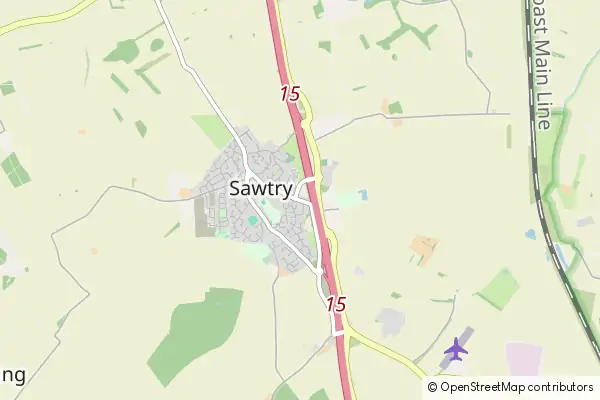 Karte Sawtry