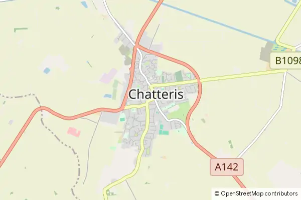 Karte Chatteris