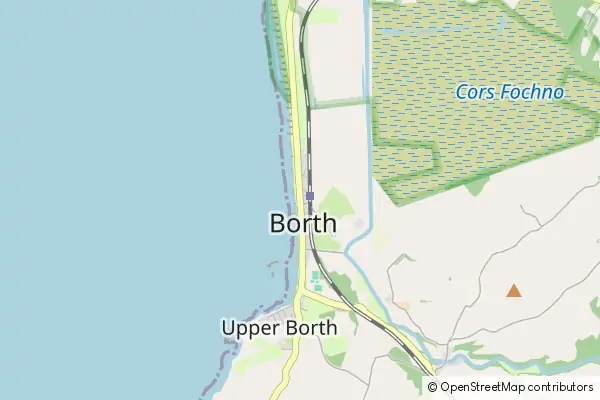 Karte Borth