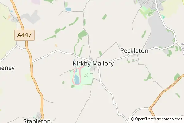 Karte Kirkby Mallory