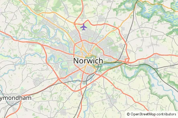 Karte Norwich