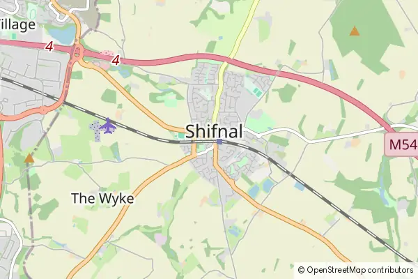 Karte Shifnal