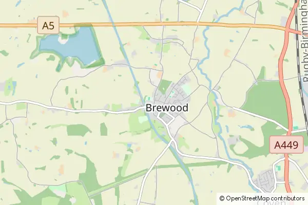 Karte Brewood