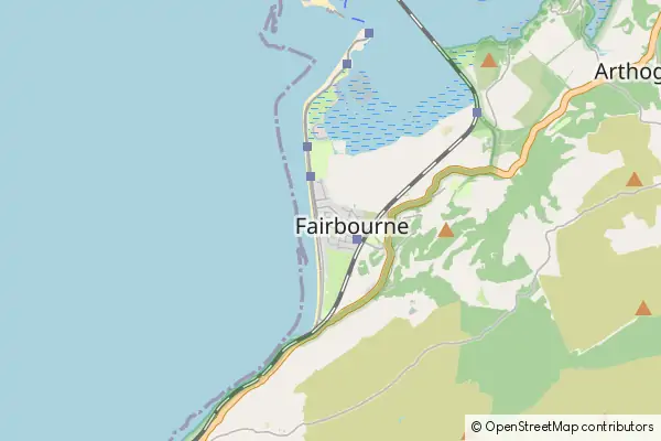 Karte Fairbourne