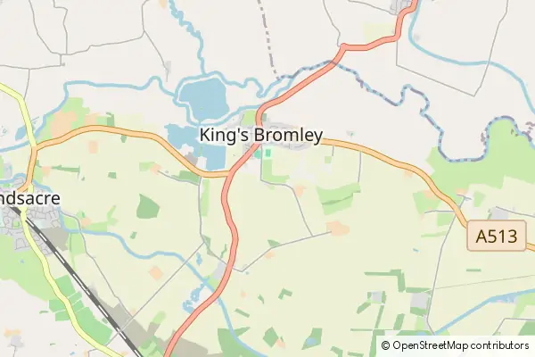 Karte King's Bromley