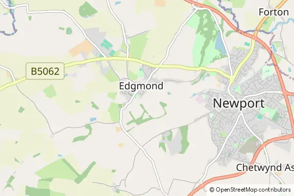 Karte: Edgmond • © OpenStreetMap contributors Karte Edgmond