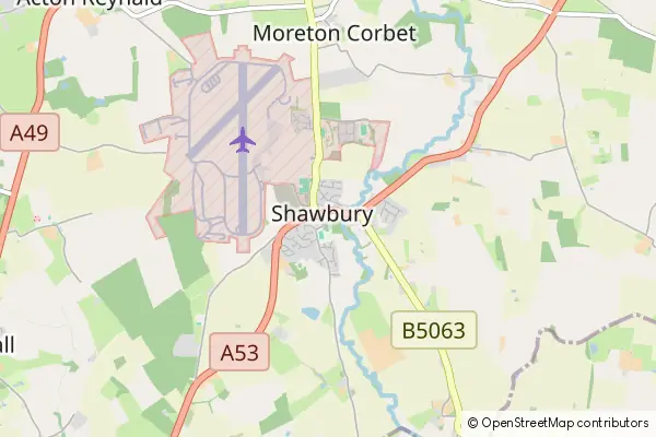 Karte Shawbury