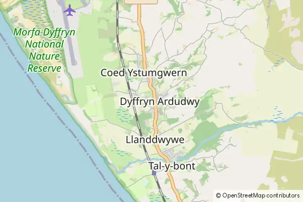 Karte Dyffryn Ardudwy