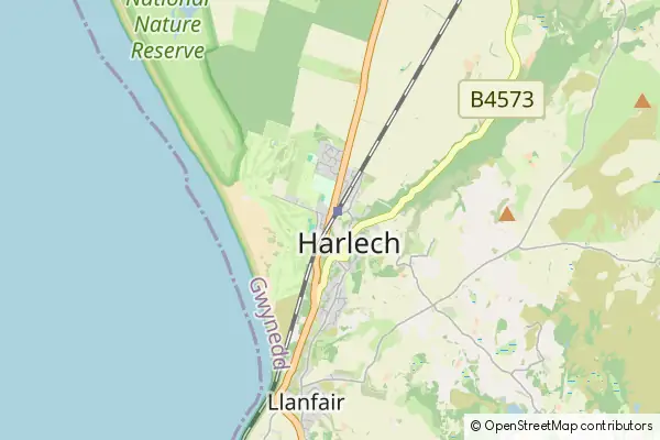 Karte Harlech