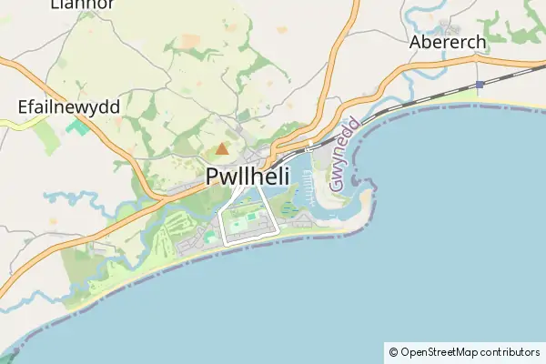 Karte Pwllheli