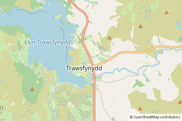 Karte Trawsfynydd