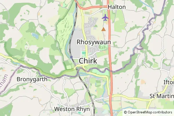 Karte Chirk