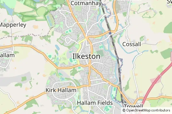 Karte Ilkeston