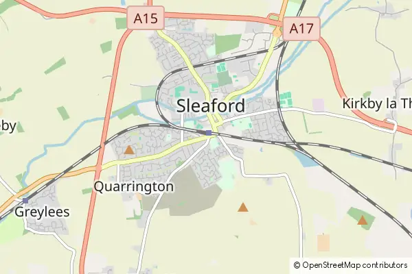 Karte Sleaford