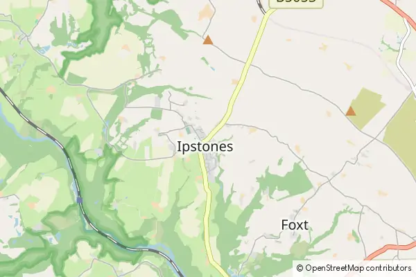 Karte Ipstones