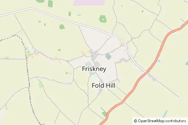 Karte: Friskney • © OpenStreetMap contributors Karte Friskney
