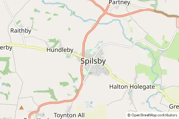 Karte Spilsby