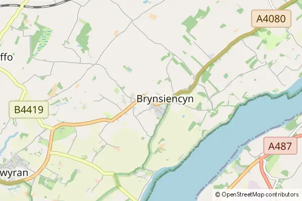 Karte Brynsiencyn