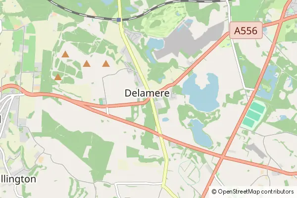 Karte Delamere