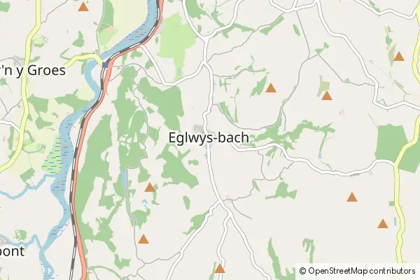 Karte Eglwysbach