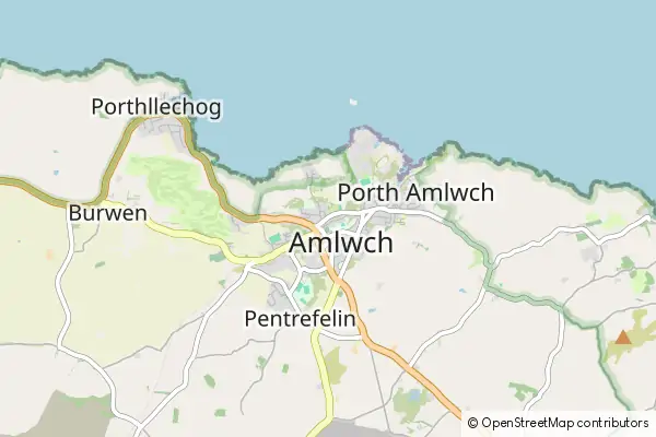 Karte Amlwch