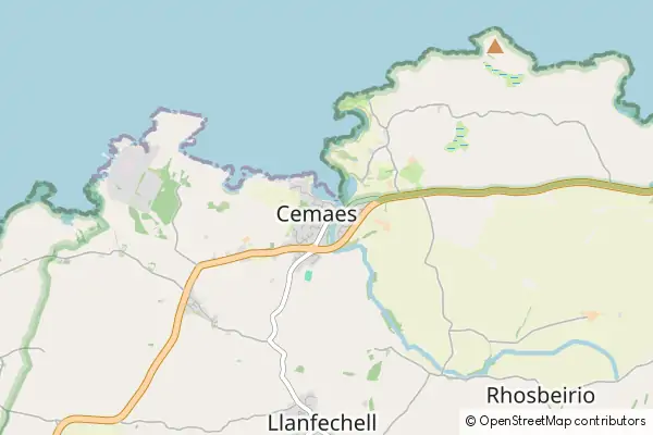 Karte: Cemaes Bay • © OpenStreetMap contributors Karte Cemaes Bay